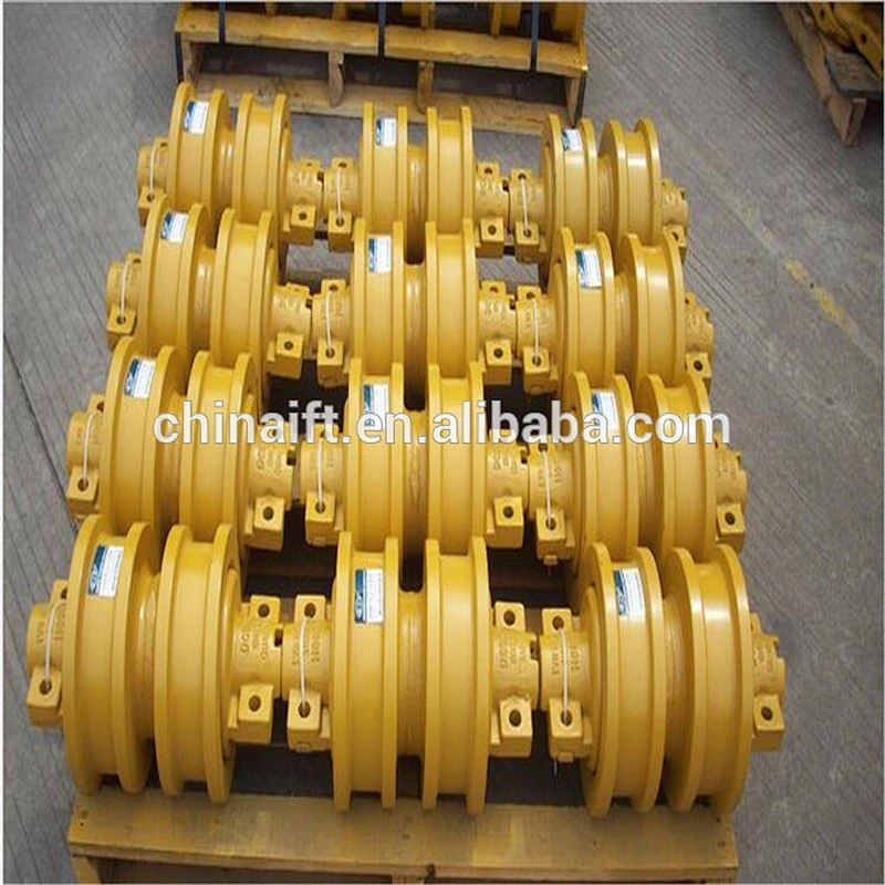High quality bulldozer single flange track roller for undercarriage spare parts