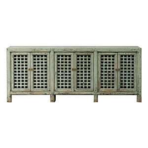 chinese antique recycled wood lobby distressed sideboard furniture