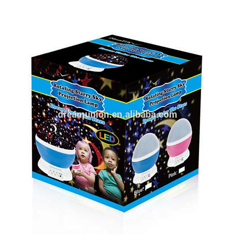 Night LED Light Bedroom Starry Projector Lamp Master Sky Star Romantic Kid Gift Dream Rotating USB