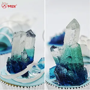 2018 coral shaped fondant cake decoration mould chocolate molds crystal column aroma stone molds