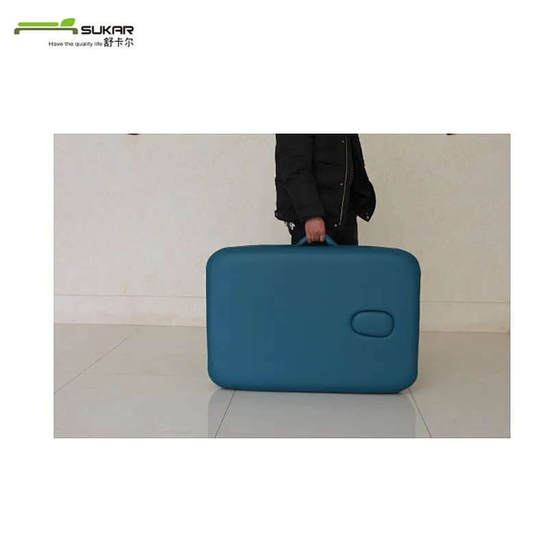Wholesale Aluminum portable massage bed Medical equipment spa furniture With high carry bag and factory price