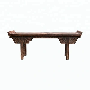chinese antique rustic old elm altar table living room furniture