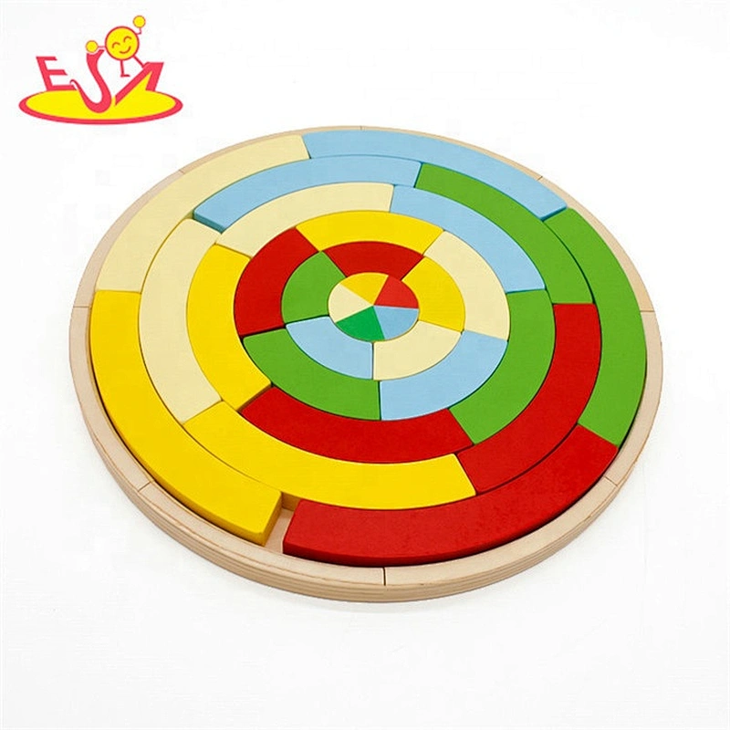 New arrival kids educational wooden block puzzle for wholesale W13A046