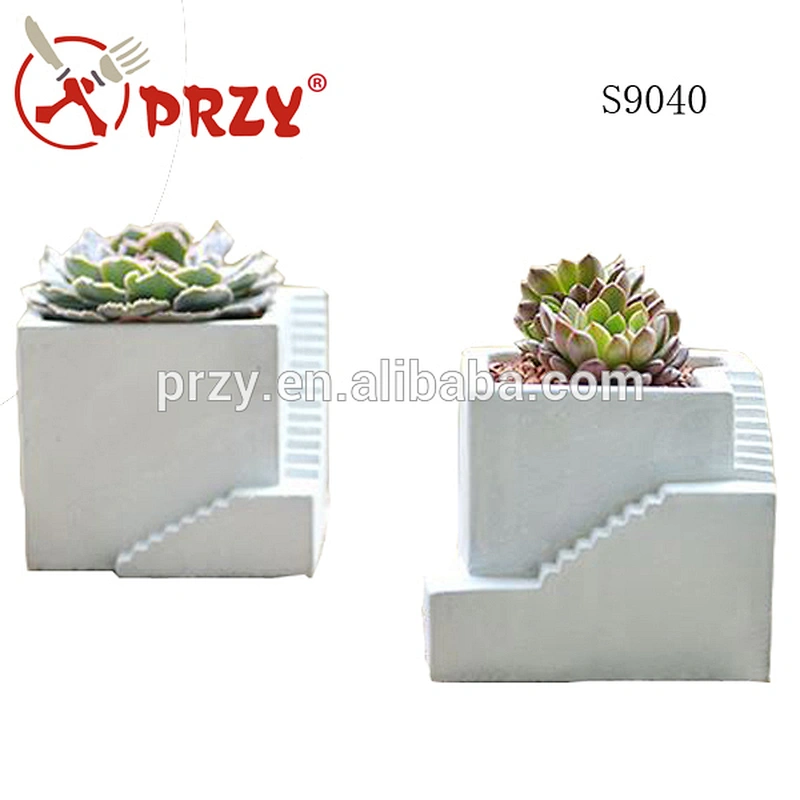 S9040 silicone molds concrete planter molds decorative Concrete Pot Molds Flower pot craft for sale