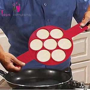 Wholesale FDA Approved 7 holes Muffin Pan Silicone Cake Mould