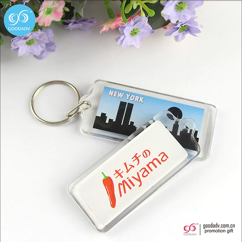 Acrylic keychains custom printed acrylic charms key holder