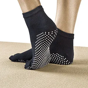 100% polyester non skid sock