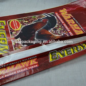 Color printing BOPP laminated feed bag for animal food, corn grain packing