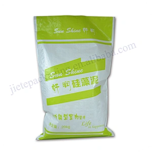 Building use pp cement bag for adhesive,diatom ooze and Gypsum powder