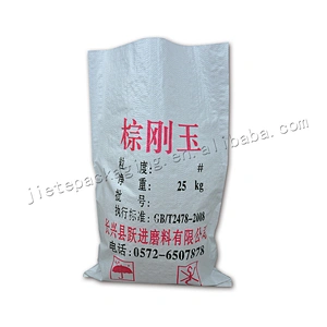 Moisture proof white pp woven cement,fertilizer packaging bag plastic sack with bopp laminated