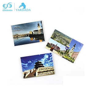 Custom rectangular souvenir gifts tin fridge magnet