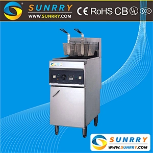 hot sale industrial stainless steel electric deep fryer thermostatic
