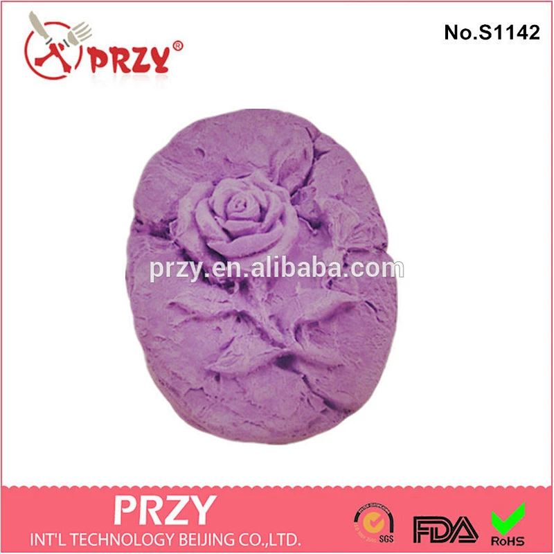 decorative flower soap mold / peony shaped handmade soap mold