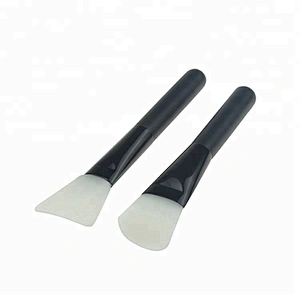 Professional Custom Logo 2pcs Silicon Mask Foundation Liquid Makeup Brush Set Cosmetics