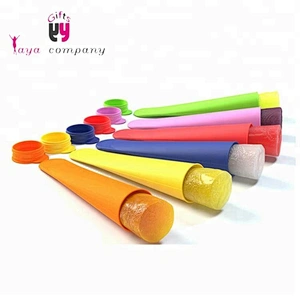 DIY Ice Cream FDA Approved Silicone Ice Pop Moulds With Lids