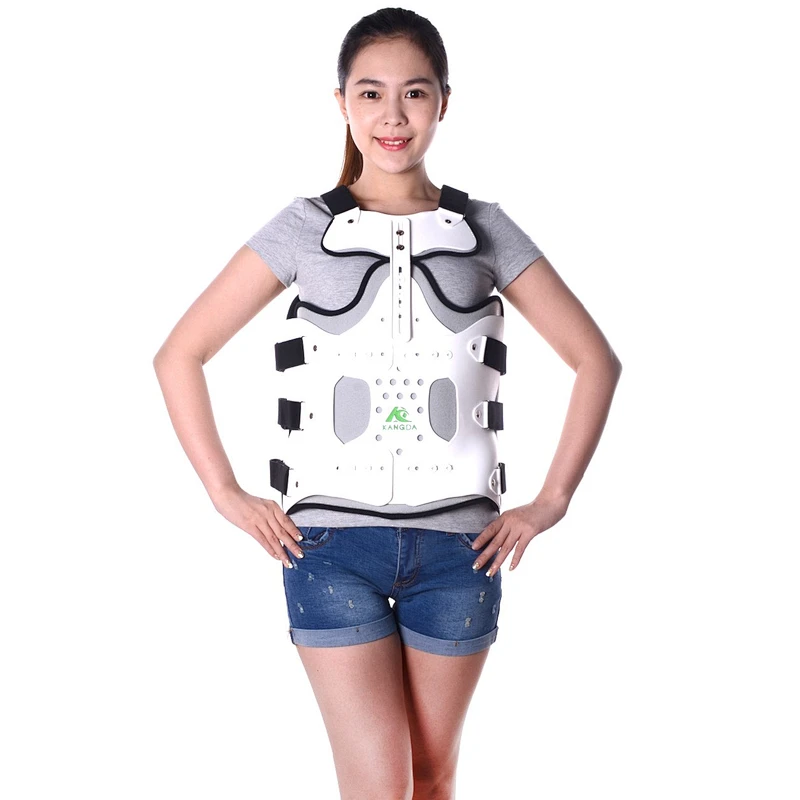 ISO FDA CE Certificated Medical Adjustable Orthopedic Chest Lumber Brace Support