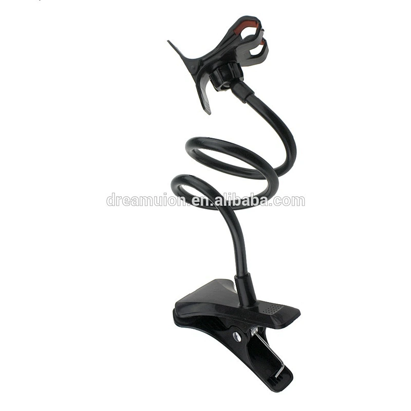 Flexible Long Arms Lazy Stand Clip Holder For Mobile Phone Desktop Table Bed Car