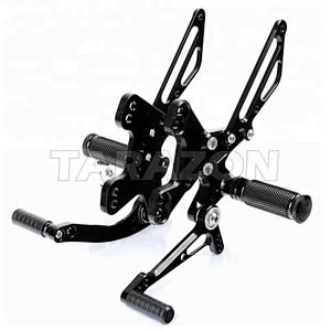 CNC Adjustable Motorcycle Rear Sets For Kawasaki