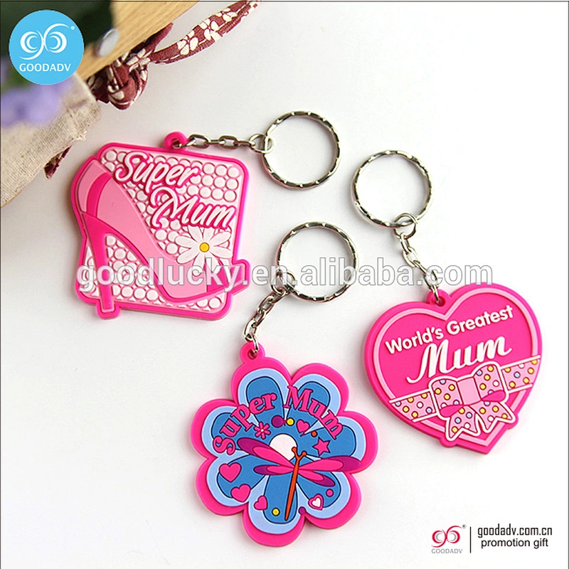 OEM factory custom keychain PVC