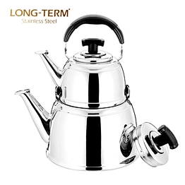 L2243 promotion big capacity silver water kettle