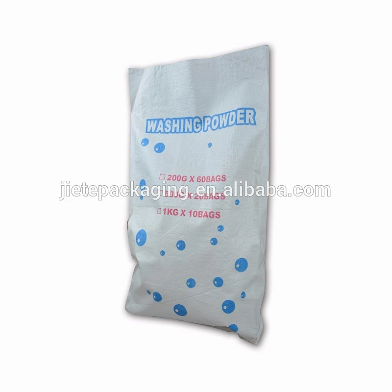 Big volume clothes washing powder pp woven big bags packaging detergent powder