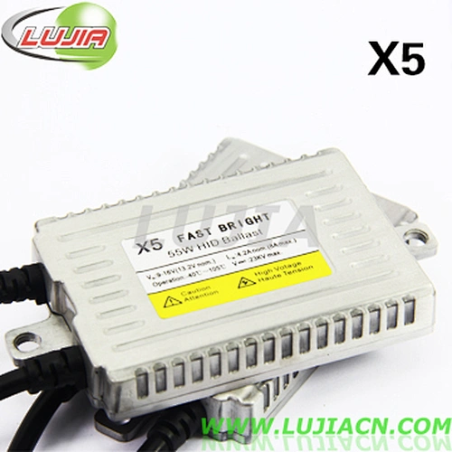 Super Slim X5 12V 55W HID Canbus Xenon Ballast Kit
