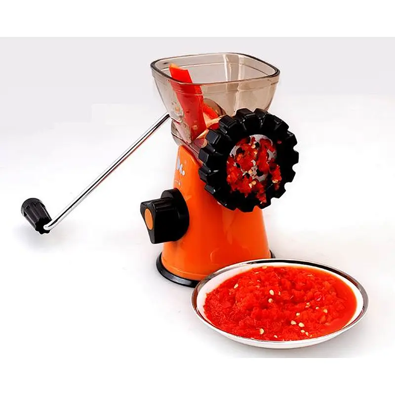 kitchen helper hand operated vegetable chopper meat grinder
