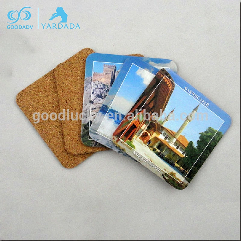 Guangzhou ceramic factory custom drink coasters with any shape