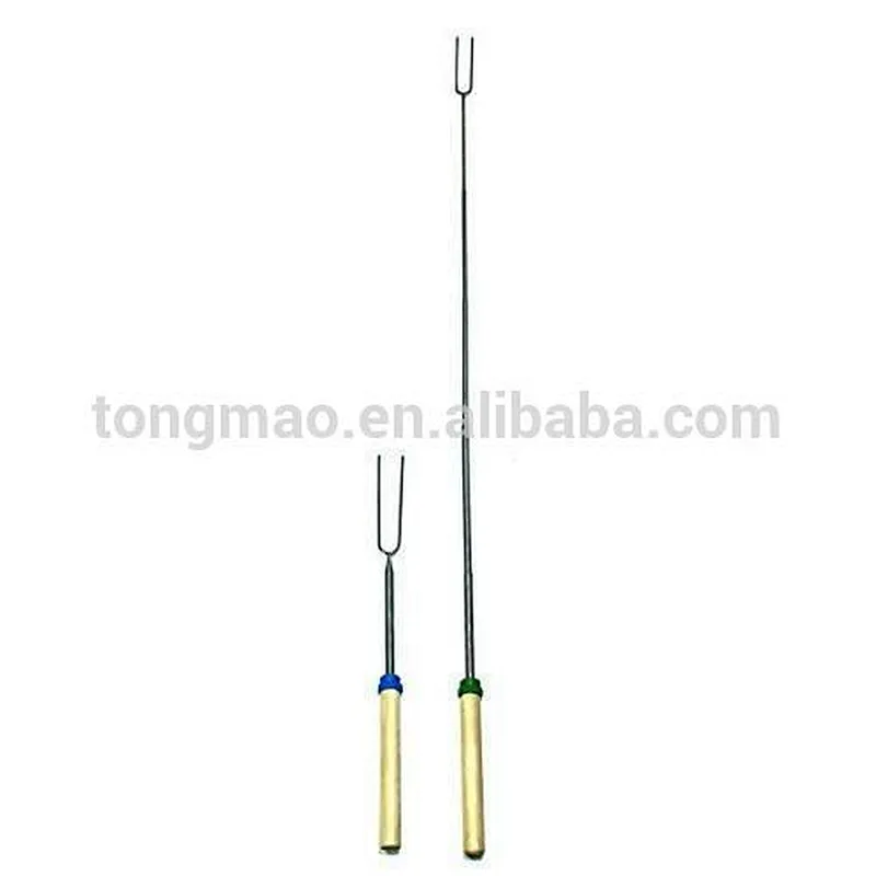 Roasting BBQ Fork stretchable handle
