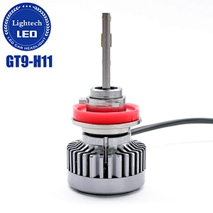 LIGHTECH 3Color H11 Led Headlight H8 H9 Headlamps