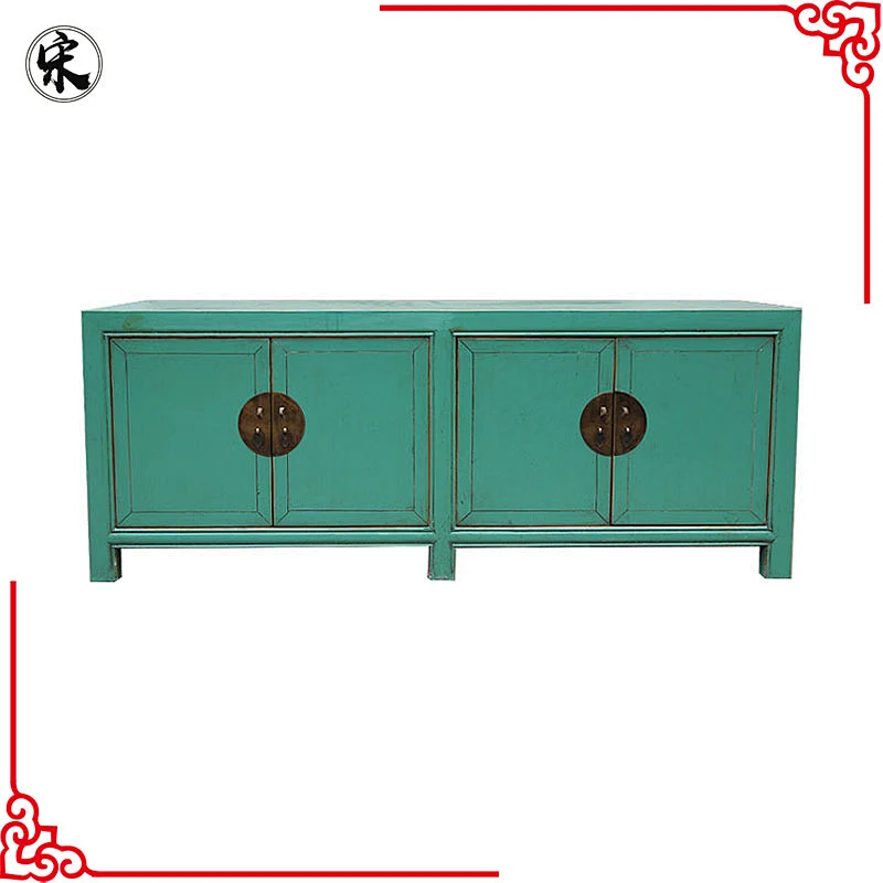 chinese solid wood pine buffet furniture in stores