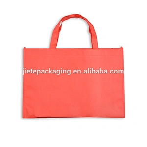 standard size non woven shopping bag printing matte with handle