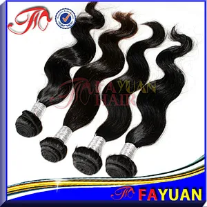 100% virgin non-remy hair extension original hair weft malaysian body wave hair