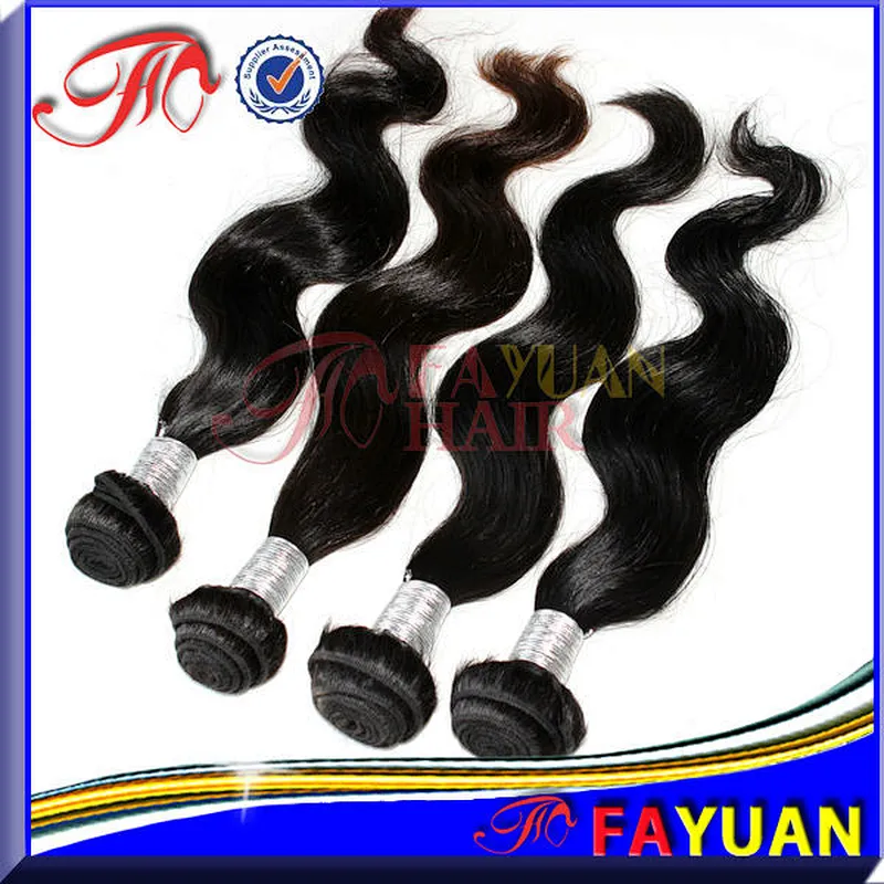 100% virgin non-remy hair extension original hair weft malaysian body wave hair