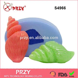 seashell 3D silicone mold for soap silicone mould-S4966