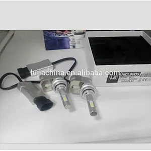 Lujia L6 Y22 9005 40w 6000lm turbo-fan mini projector cars led headlight PK y19 t5 h1 h3 h4 h7 h11 9004 9005 lighting bulbs