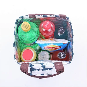 Lunch Bags Tote With Zipper Insulated Lunch Box Bag
