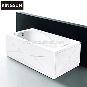 K-3301 Clear acrylic ofuro simple corner bath tube bathtub