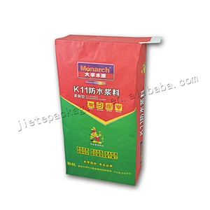 Building use moisture proof stand up multilayer kraft paper cement packaging bag for wall putty powder ,lime, gypsum, asphalt