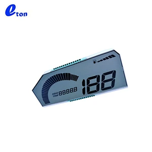 7 segment motorcycle speedometer htn lcd screen display
