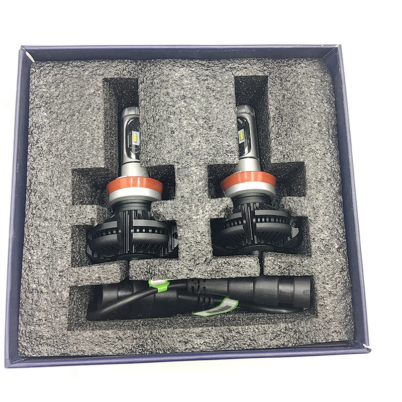 BEST Bright Z E S Chip IP67 25w 6000lm Auto led headlight bulb h11 x3 led headlight