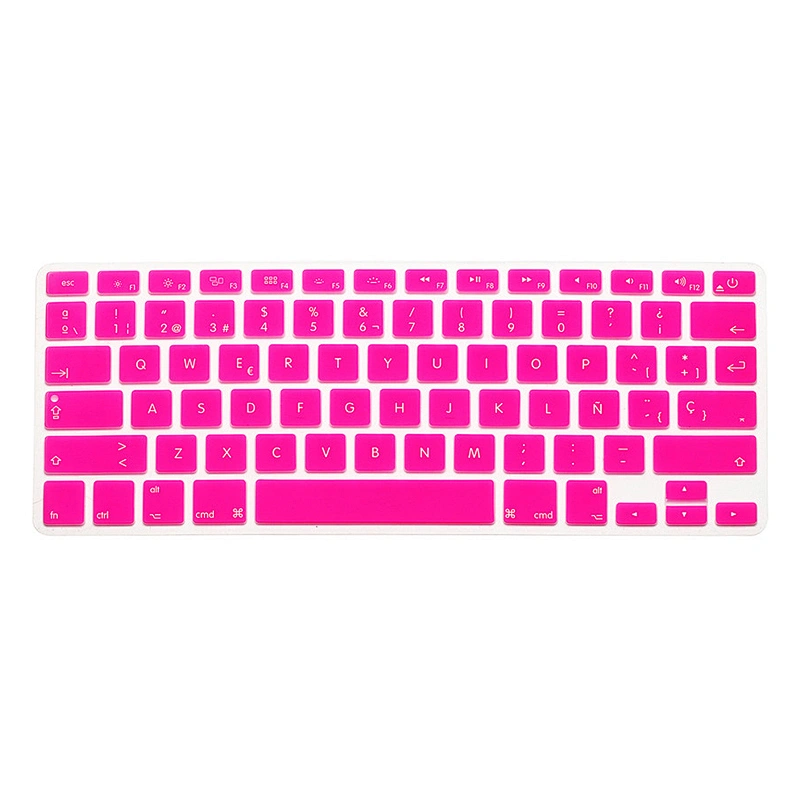 laptop keyboard Spanish silicone skin Keyboard Cover Protector custom keyboard skin for macbook pro 14 inch laptop skin