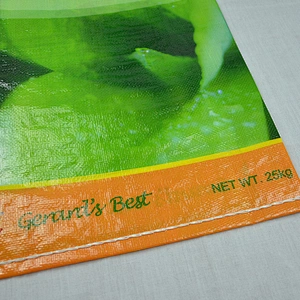 Custom transparent pp woven plastic bags size for packing rice, grain sugar, flour, etc