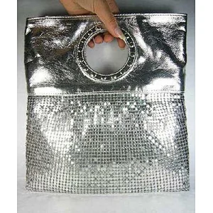 2012 metal aluminum clutch bag G6037