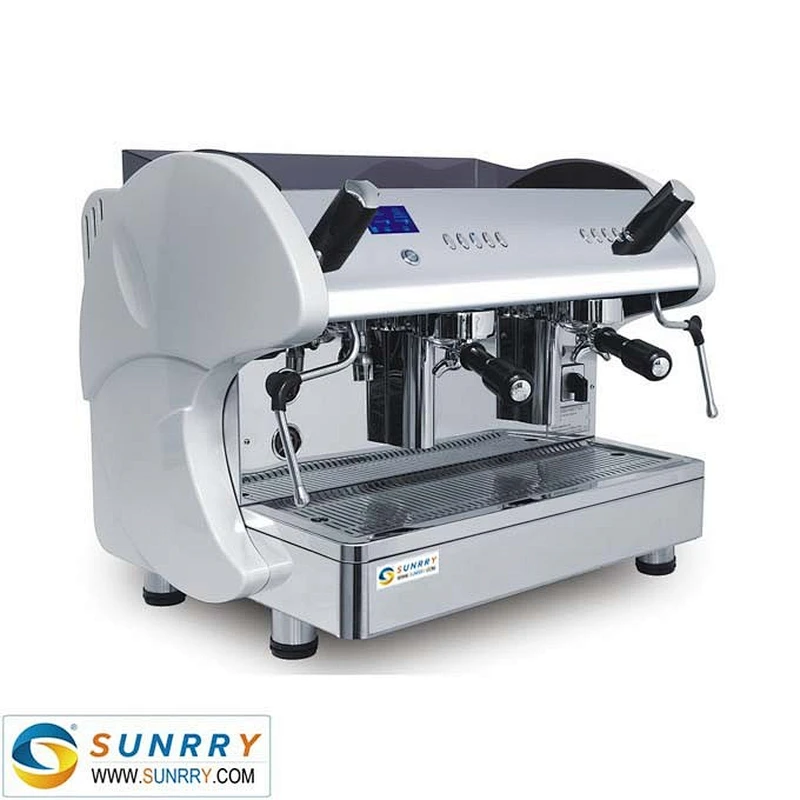 Semi-automatic double head turkish expresso machine with CE Approved