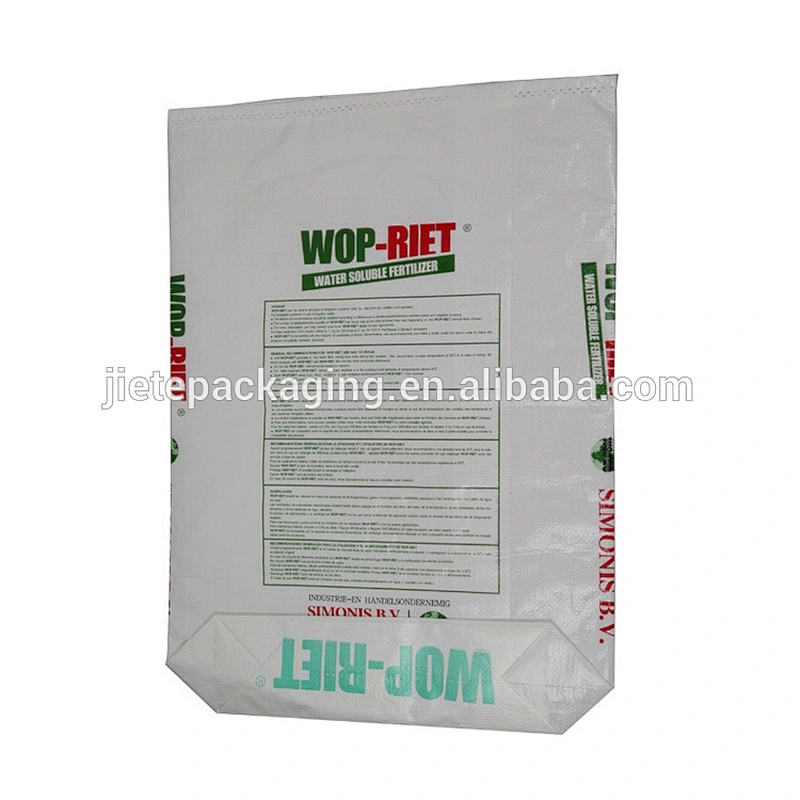 Video, 25kg 50kg square bottom opp laminated pp woven urea fertilizer packaging bag design price with lining
