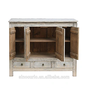 Beijing antique solid wood hobby lobby rustic distressed shoe cabinets Asian furniture