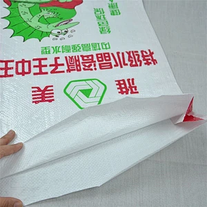Custom white packaging bag for ceramic tile use, pp valve port bag