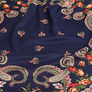 Latest big square satin silk scarf shawls stoles custom printed silk tudung