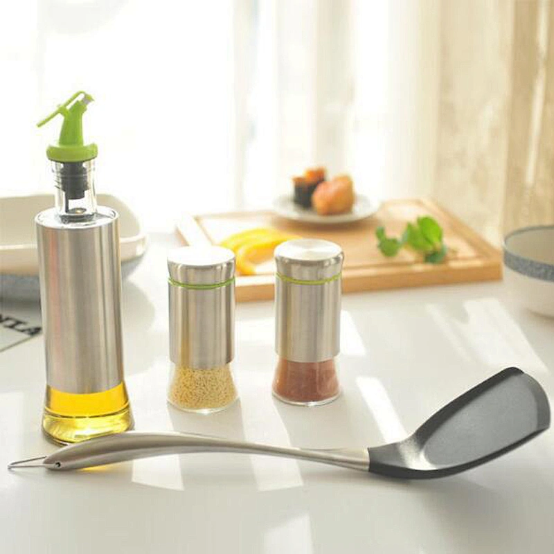 Lead-free Quality Food Container Multi-function Kitchenware Food Sealing Tank Spatula and Seasoning Bottle Sets Kitchenware Set